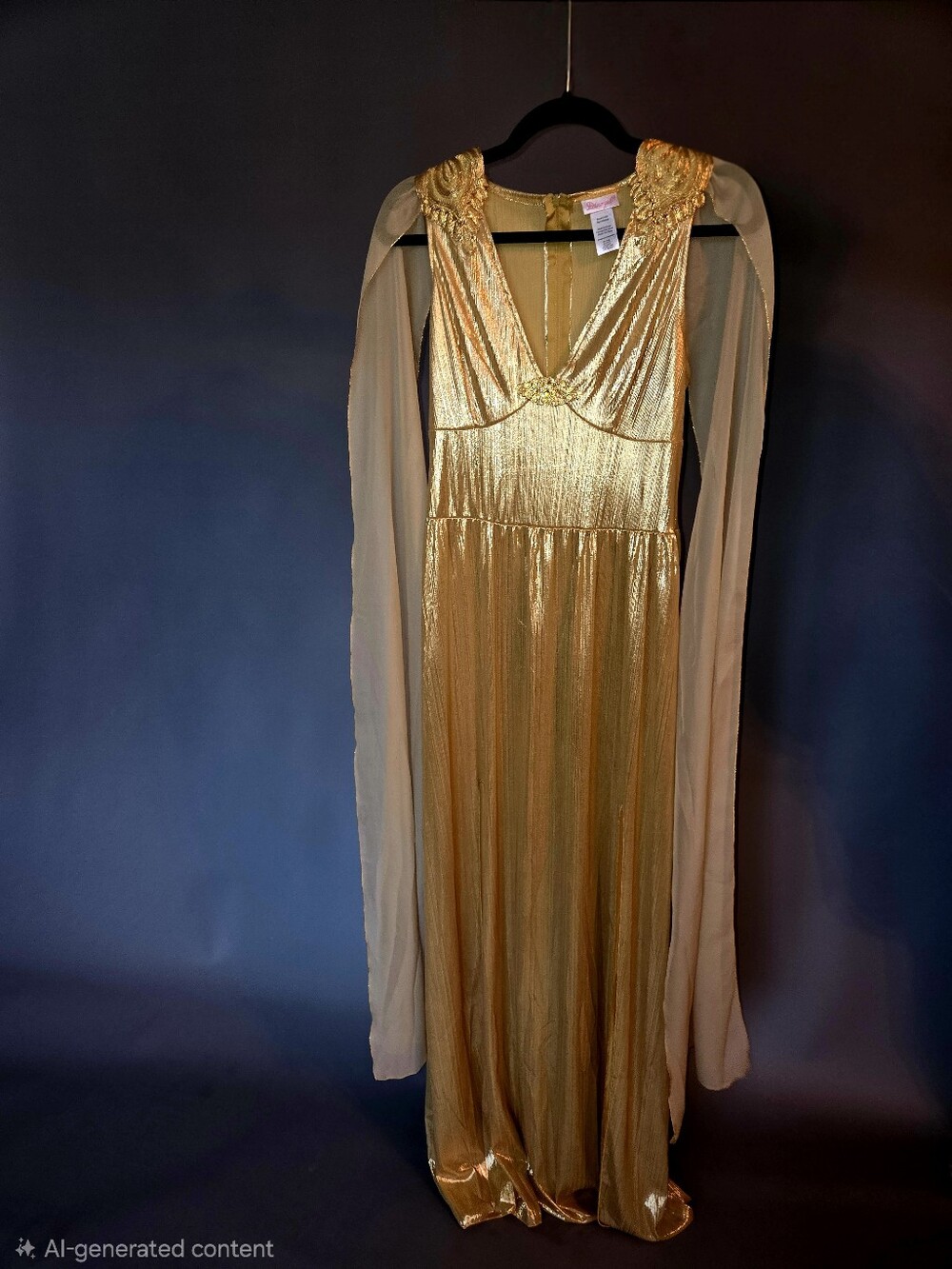 NEW Dreamgirl Gold Goddess Halloween Costume Size Medium